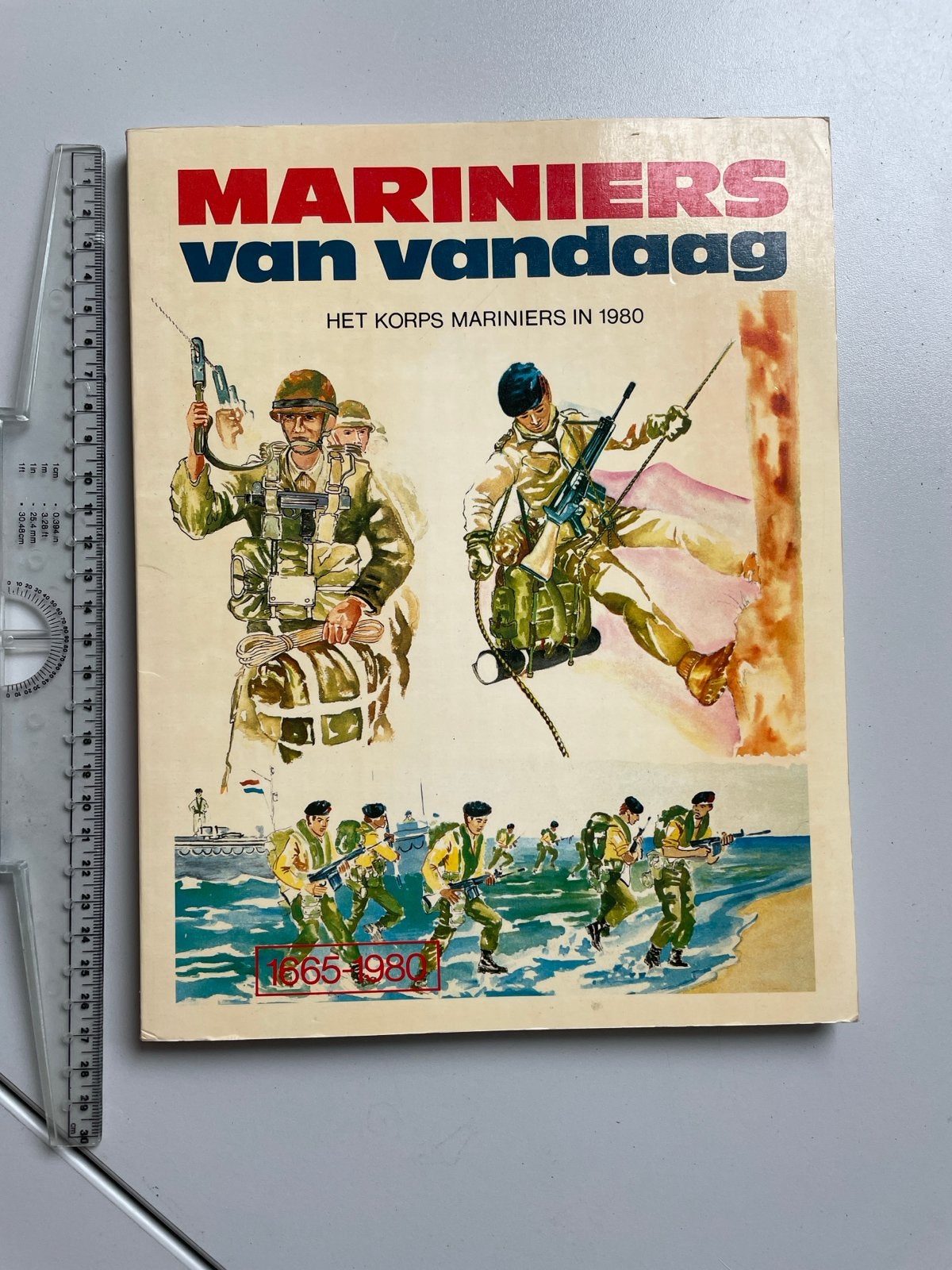 Mariniers van Vandaag - Het Korps Mariniers in 1980, Ophalen of Verzenden, 1945 tot heden, Gelezen, Marine