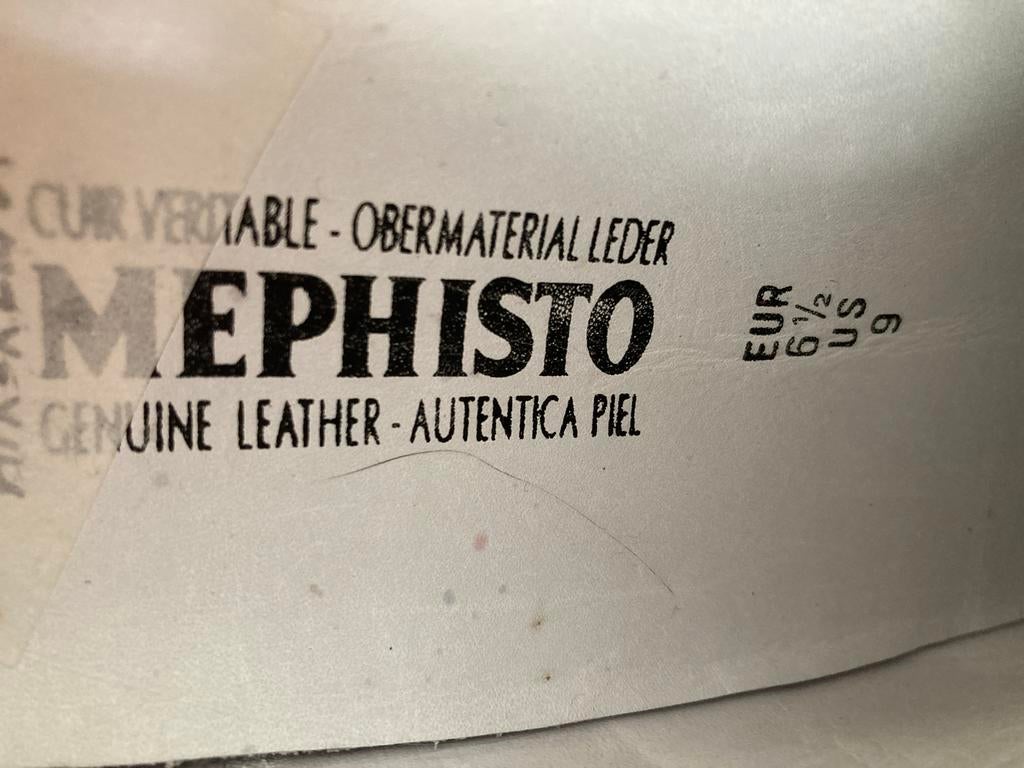 Mephisto sneakers van echt leer, maat 40, Ophalen of Verzenden, Gedragen, Grijs, Sneakers of Gympen