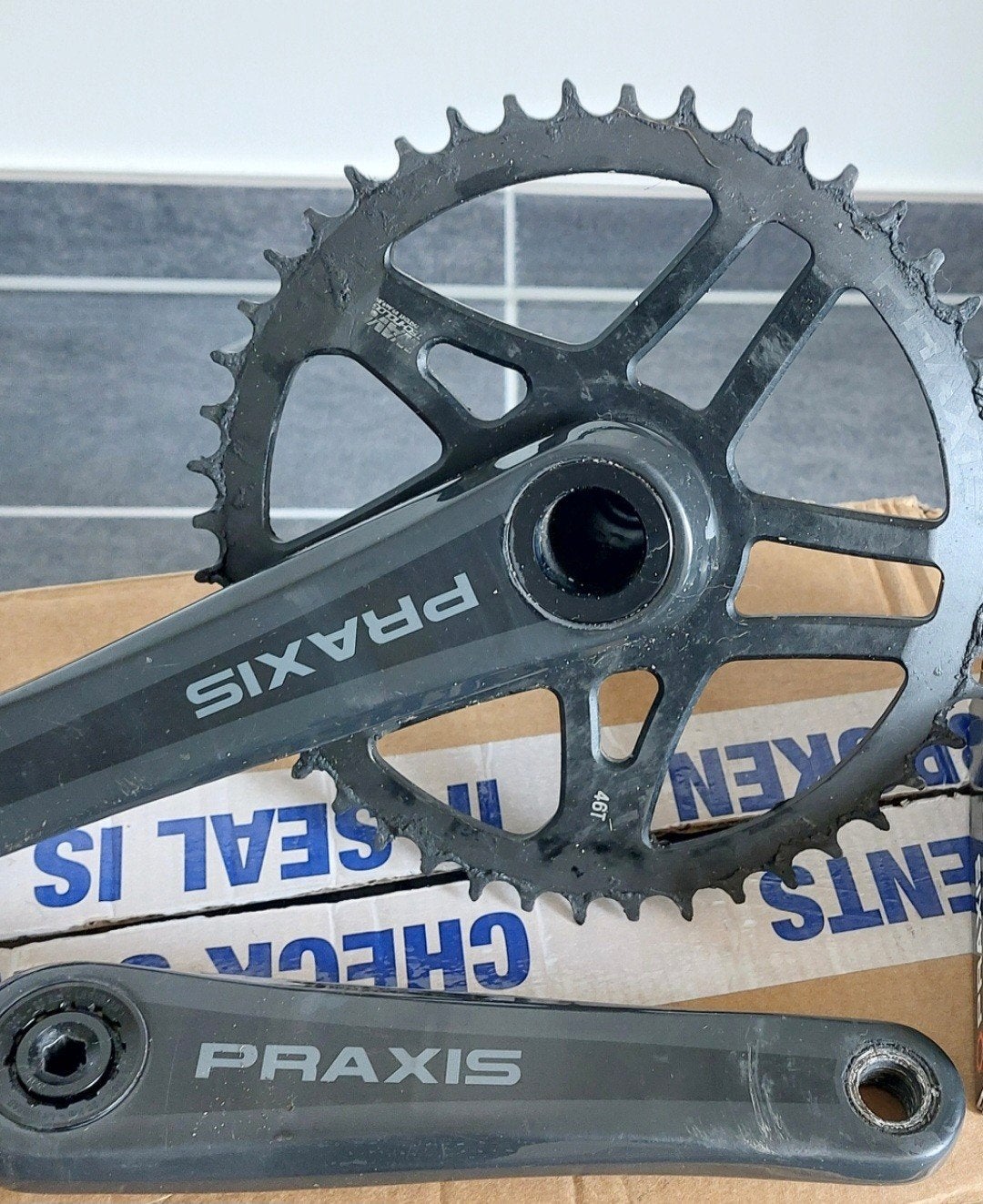 Praxis Zayante Carbon Crank 1x, Crankstel of Pedalen, Gebruikt, Praxis, Aluminium