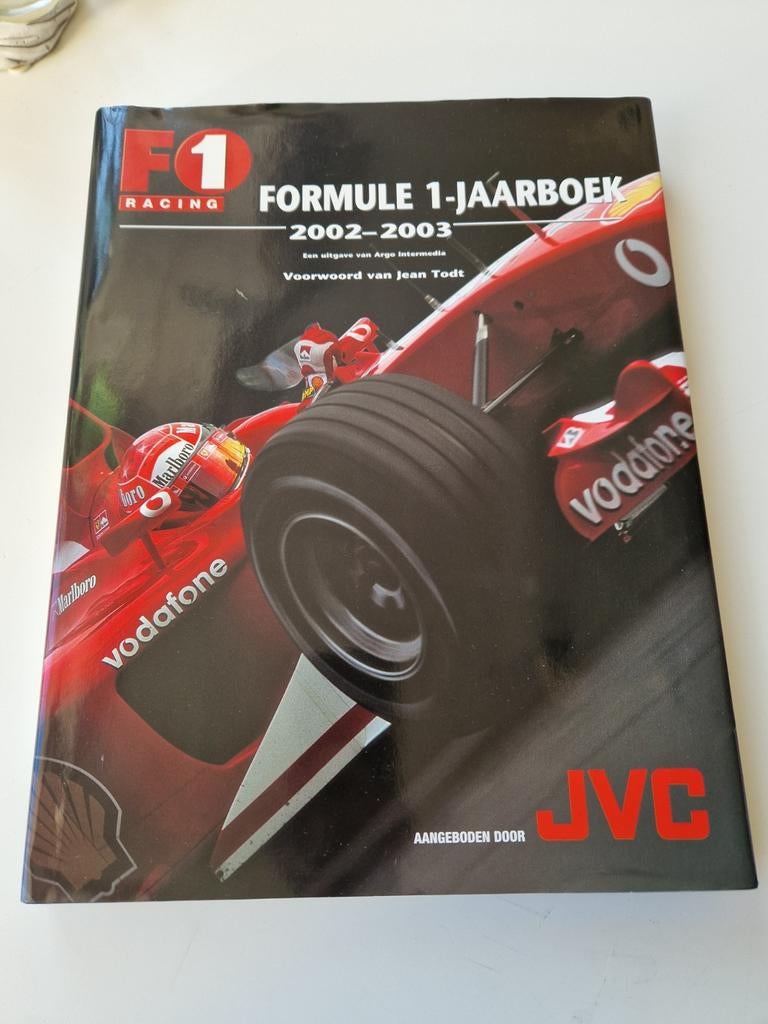 Formule 1-Jaarboek 2002-2003 - F1 Racing, Boeken, Auto's | Boeken, Ophalen of Verzenden, Zo goed als nieuw, Ferrari, Jean Todt (voorwoord)