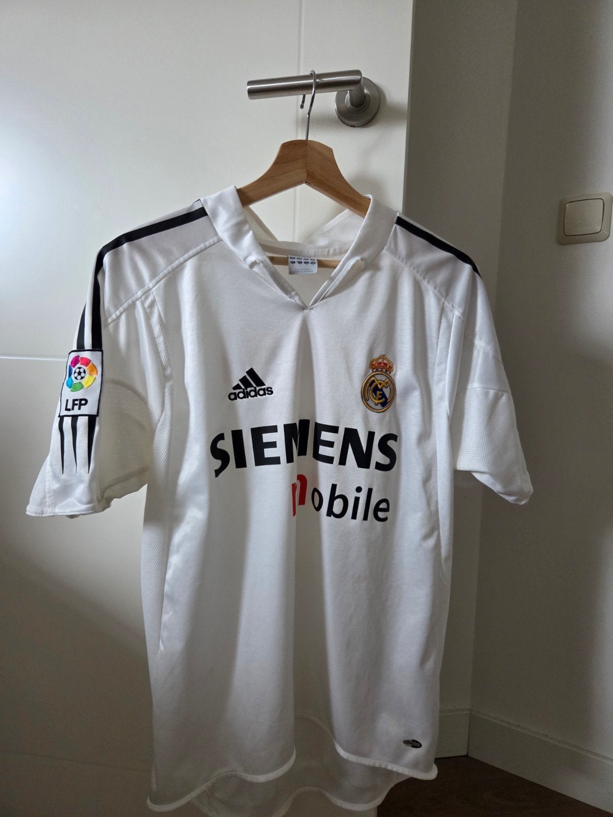 Origineel Real Madrid Thuisshirt 2004/05 Maat S Beckham, Sport en Fitness, Ophalen of Verzenden