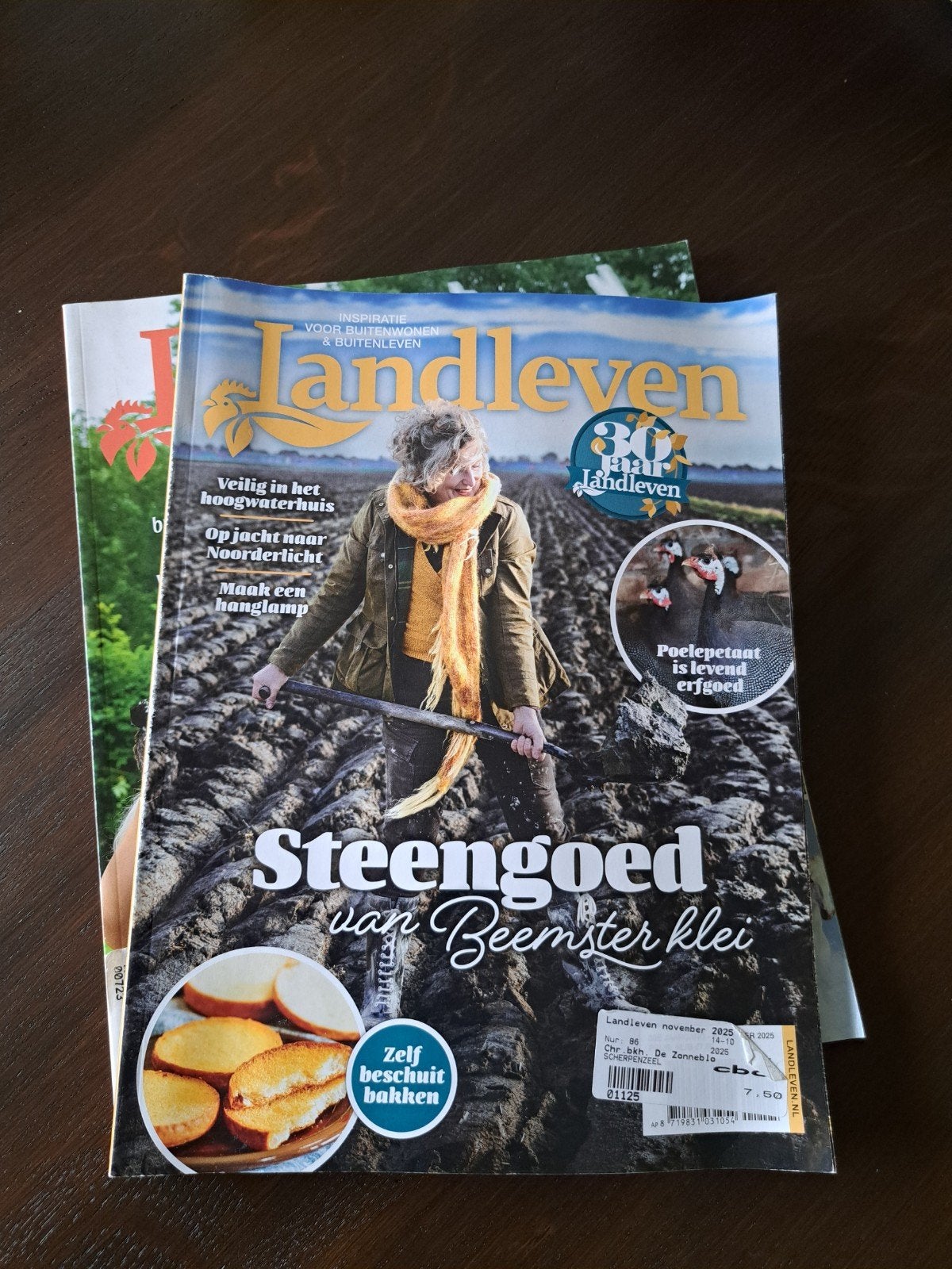 Landleven magazine november 2025 & juni 2023, Ophalen