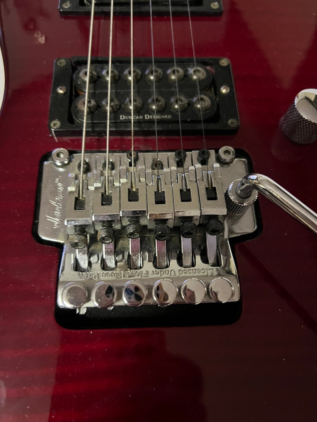 Gitaar Jackson model (1998), Muziek en Instrumenten, Ophalen of Verzenden, Zo goed als nieuw, Solid body, Overige merken