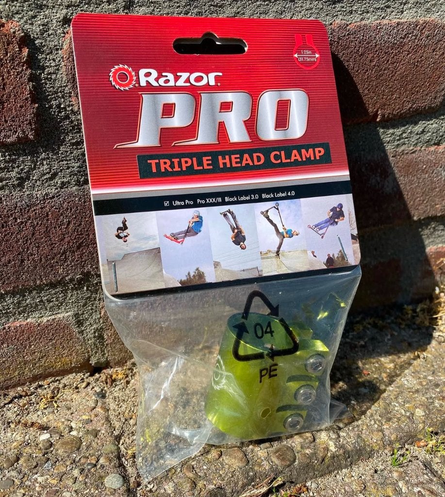 Nieuwe Razor Standard Triple StuntStep Clamp (Groen), Ophalen of Verzenden, Nieuw