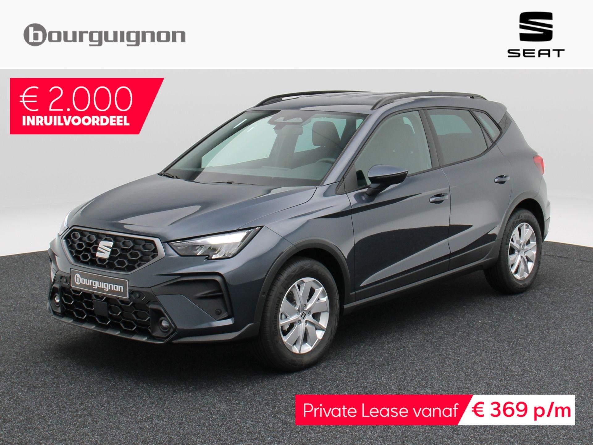 SEAT Arona Style Business Connect 1.0 TSI 95 PK | Trekhaak |, Auto's, Voorwielaandrijving, Stof, 95 pk, Automatische klimaatregeling