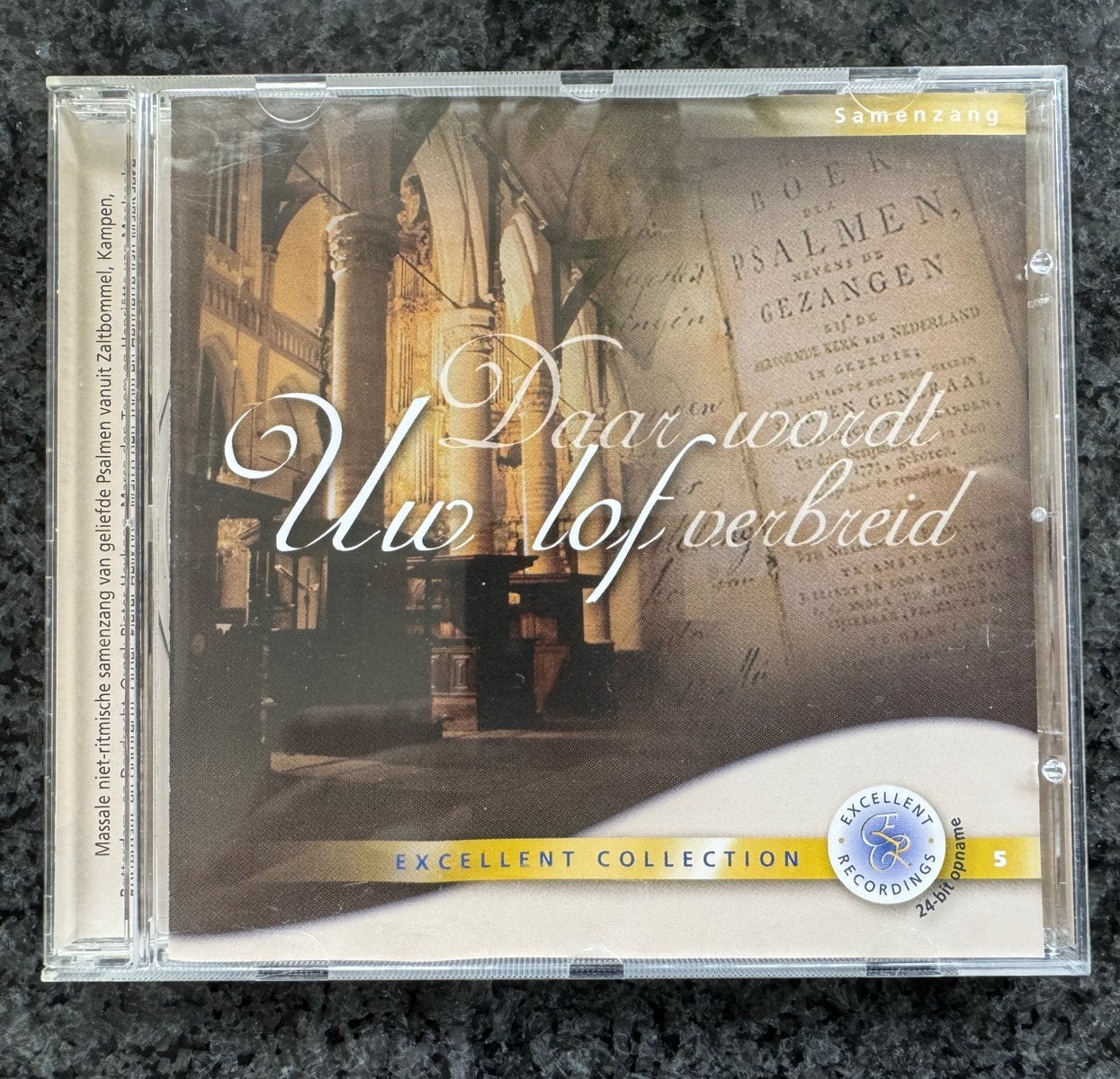 cd Daar wordt Uw lof verbreid niet-ritmische samenzang Psalm, Ophalen of Verzenden, Zo goed als nieuw, Koren of Klassiek