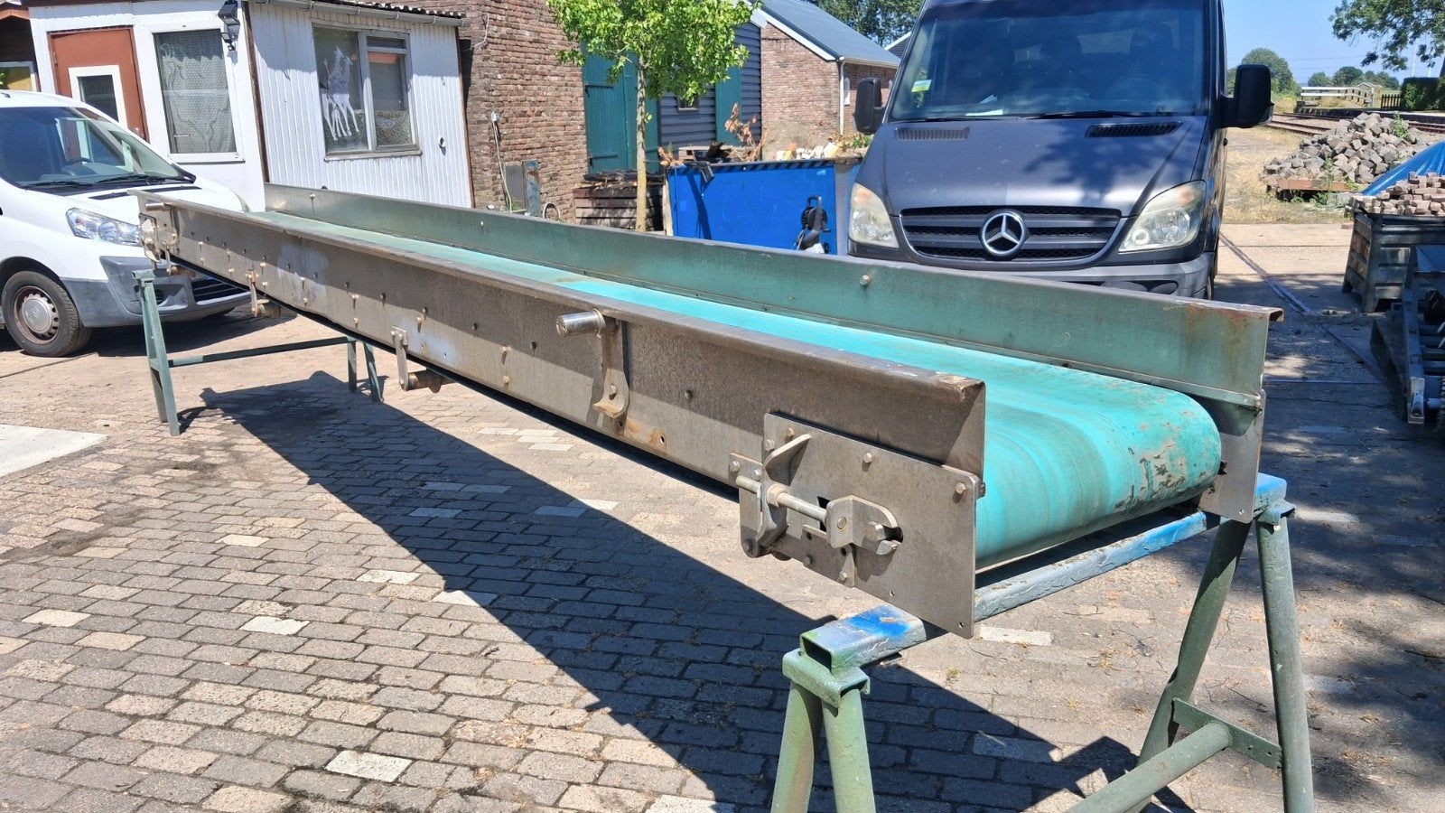 Transportband rvs 5800 x 600, Ophalen, Overige metalen