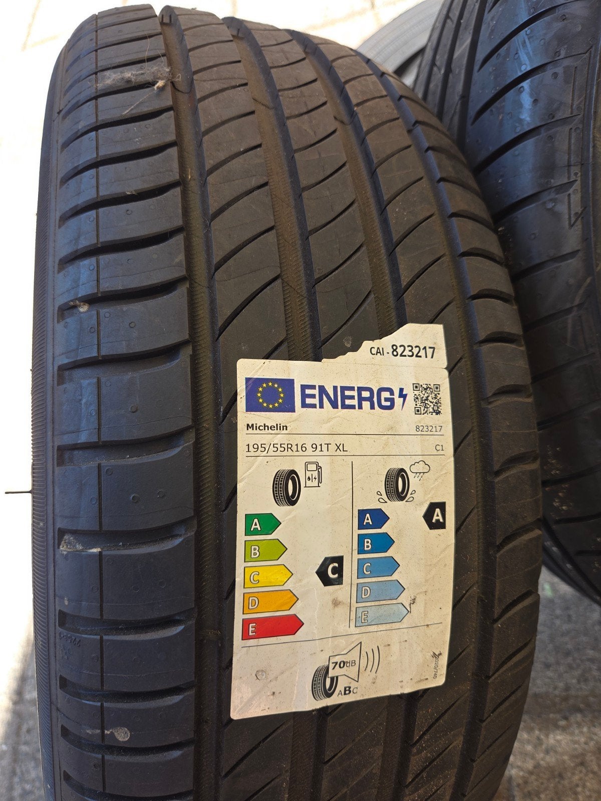 Nieuwe Michelin band 195/55 R16 91T XL, Ophalen, Nieuw