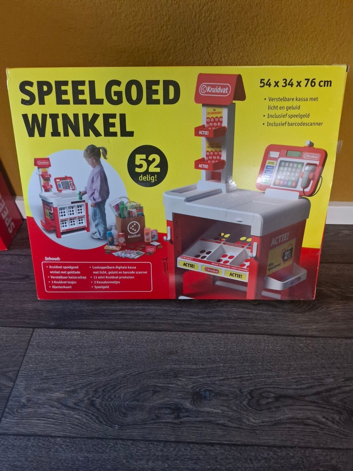 Kruidvat Speelgoed Winkel met Kassa en Accessoires, Ophalen of Verzenden, Nieuw, Jongen of Meisje
