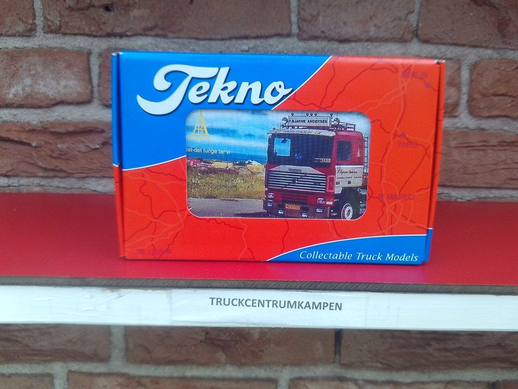 Tekno  Volvo  F12  Sleeper  van  B.Jarne  Andersen., Ophalen of Verzenden, Nieuw, Bus of Vrachtwagen, Tekno