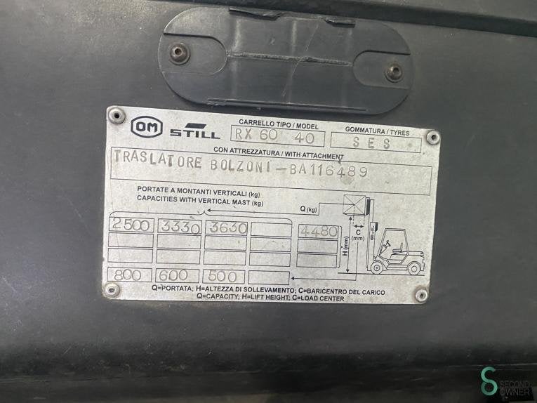 Heftrucks Elektrisch Still RX60-40 2011, Meer dan 4000 kg, Elektrisch, Heftruck, Still