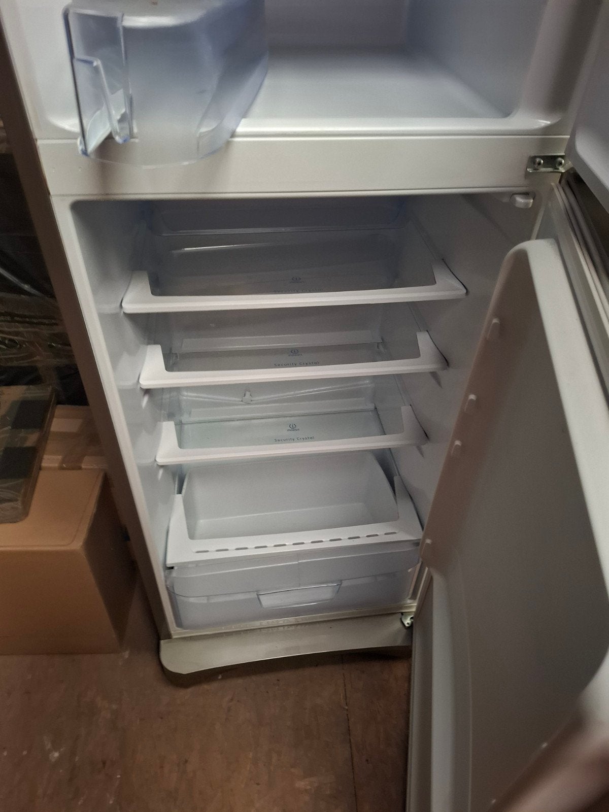 koelkast met vriezer hoog model indesit a+, Ophalen, Gebruikt, 200 liter of meer, Met aparte vriezer