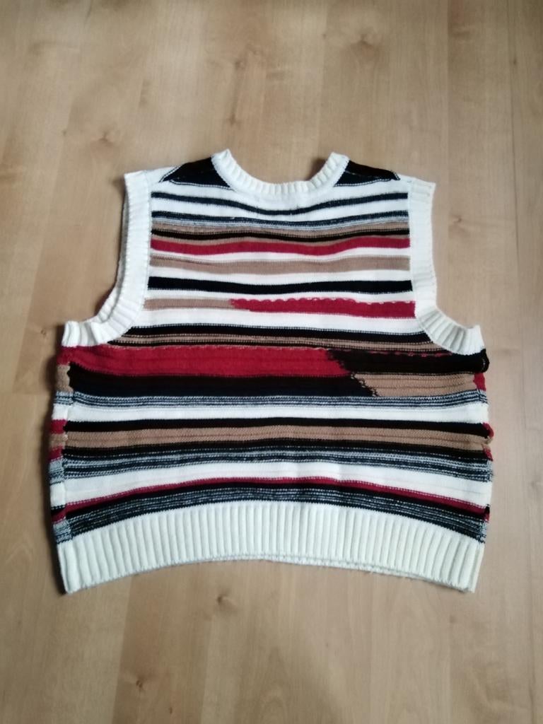 Gebreide top novamen, Maat 52/54 (L), Ophalen of Verzenden, Rood, Novamen