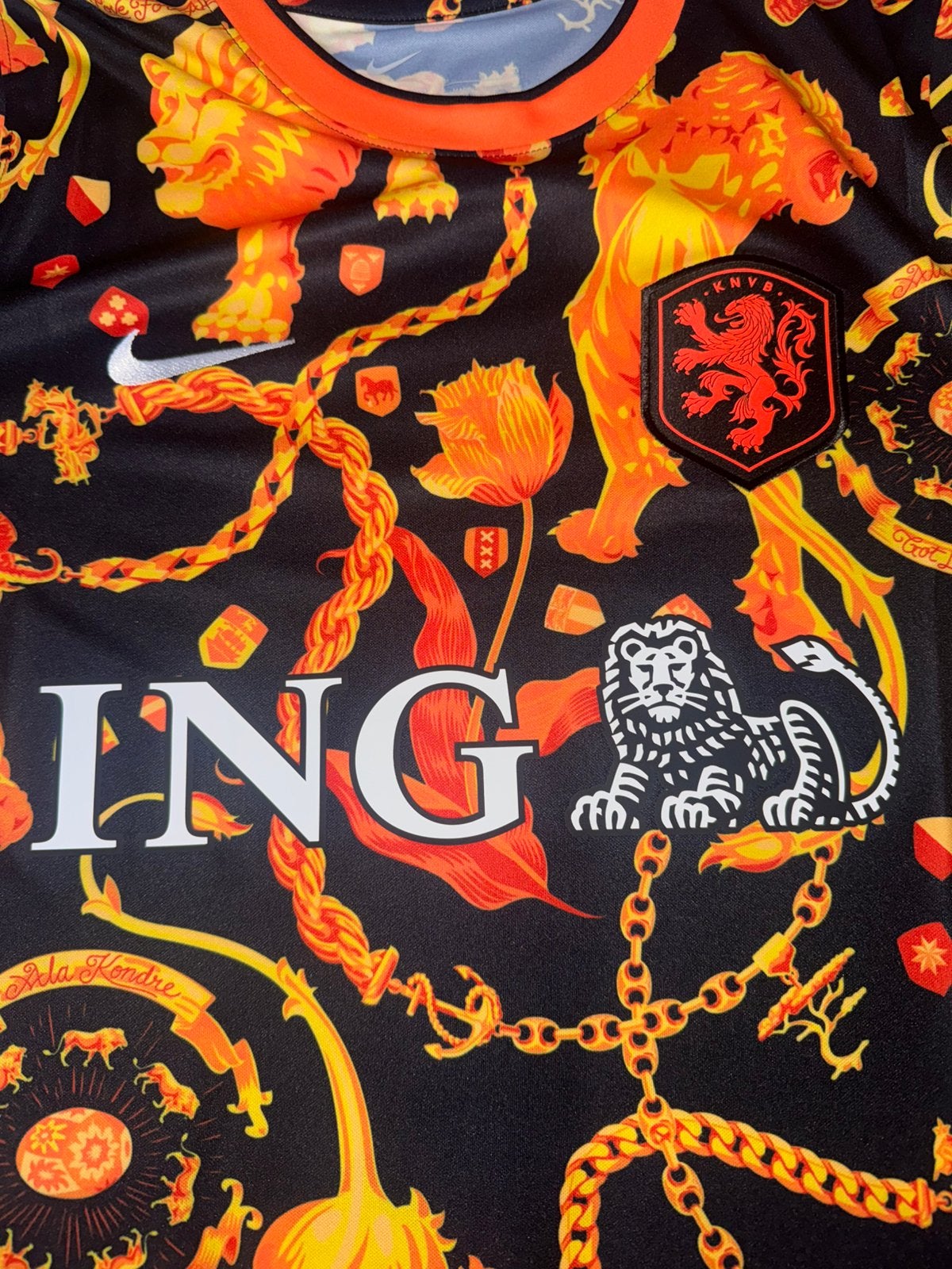 Nike x Patta x KNVB Heren Shirt Maat M - Origineel, Ophalen of Verzenden, Zo goed als nieuw, Voetbal, Meerkleurig