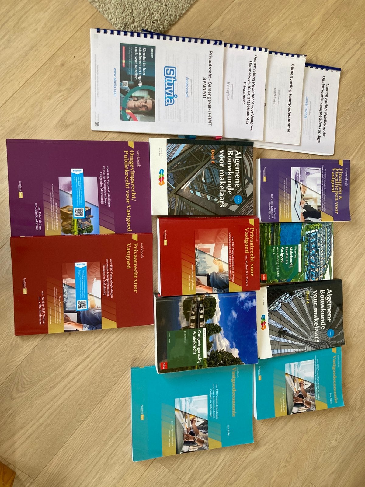 Compleet boekenpakket SVMNIVO makelaar, Boeken, Ophalen of Verzenden, Gamma, Gelezen, Overige niveaus
