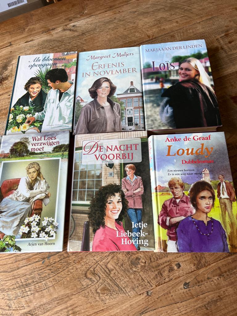 6 Romantische Romans: Margreet Maljers, Marja van der Linden, Ophalen of Verzenden, Zo goed als nieuw