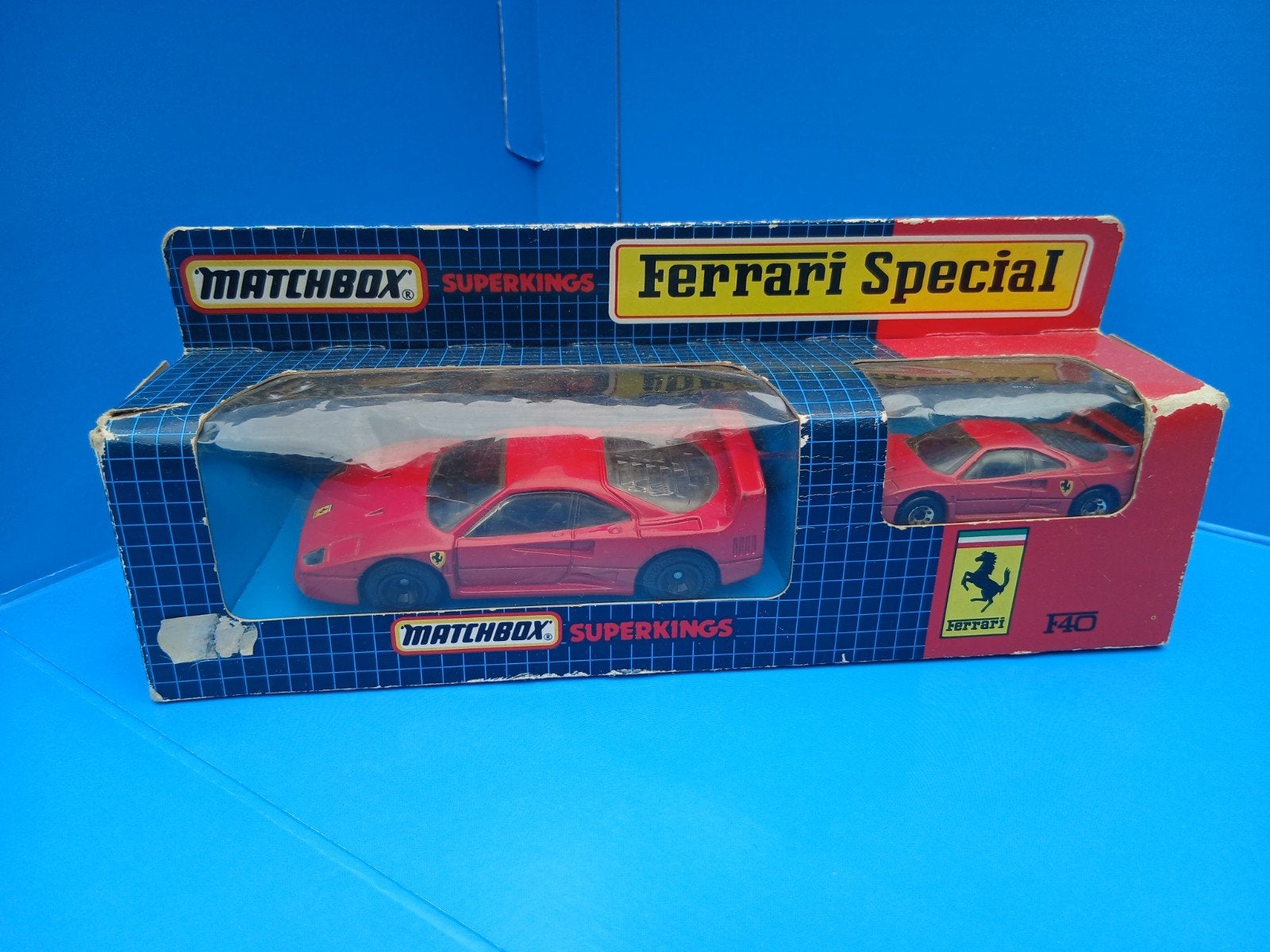 Matchbox Speedkings Ferrari Special F40 1:39 + 1:59, Ophalen of Verzenden, Zo goed als nieuw