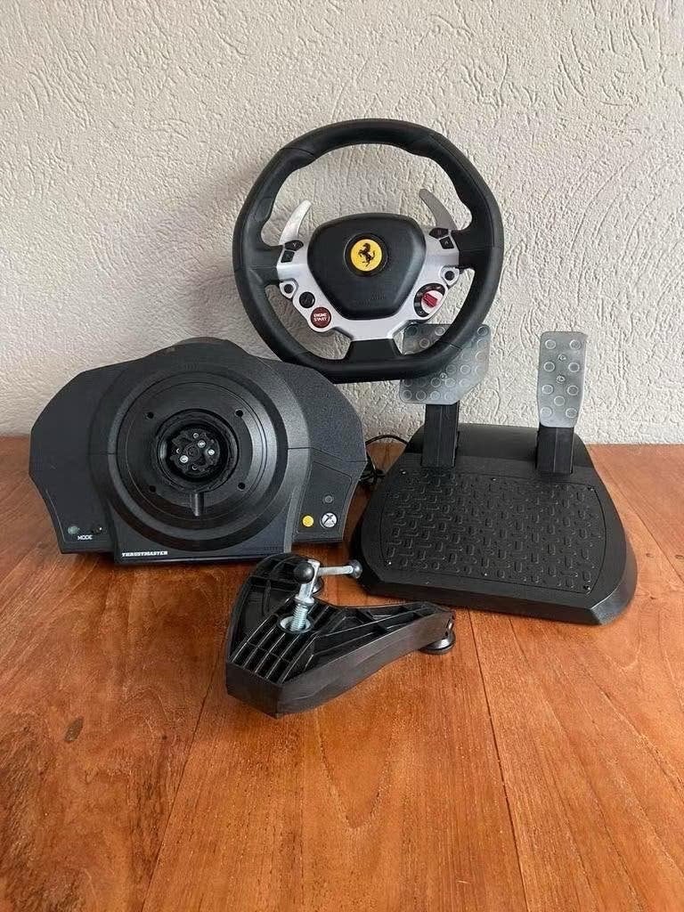 Thrustmaster TX Racing Wheel (Ferrari 458 Italia Edition), Computers en Software, Ophalen of Verzenden, Gebruikt, Thustmaster