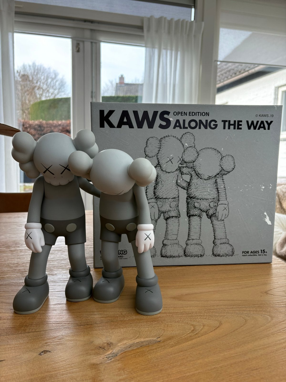 Kaws Along the Way Grijs (2019), Ophalen, Overige onderwerpen, Kunststof, Beeld