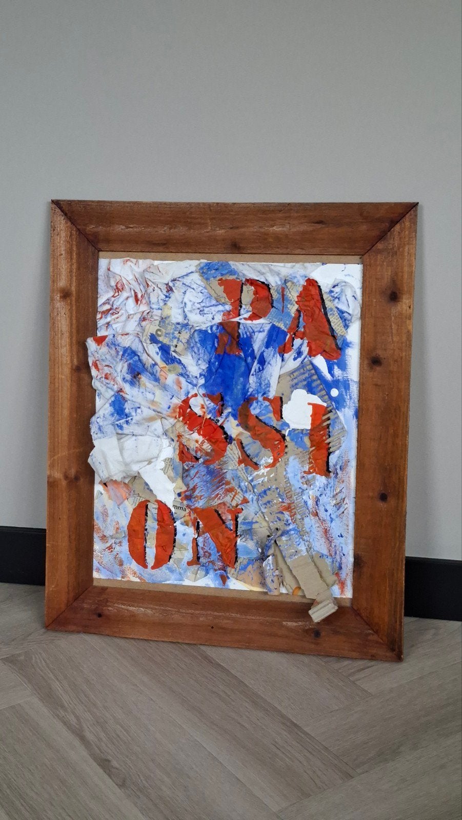 Gratisaf te halen  houten lijst 52 x63 cm, Ophalen