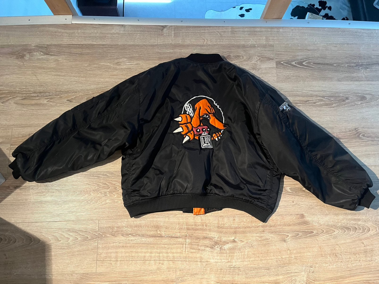 D-Boy Black Label SoReal Bomber, Ophalen of Verzenden, Zo goed als nieuw, Maat 56/58 (XL), Zwart