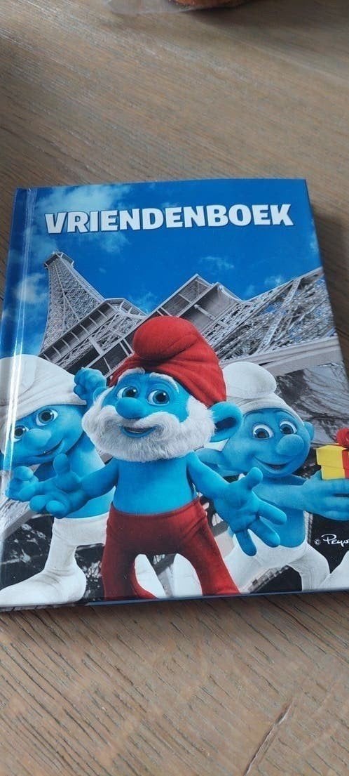 BROCANT SMURFEN VRIENDEN Schrijf-BOEK schrijfschrift, Antiek en Kunst, Ophalen of Verzenden