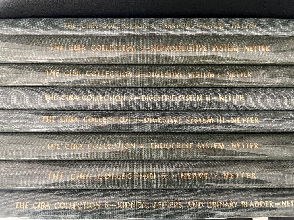 Ciba Collection of Medical Illustrations, 8 delen, Boeken, Ophalen, Zo goed als nieuw, Frank Netter