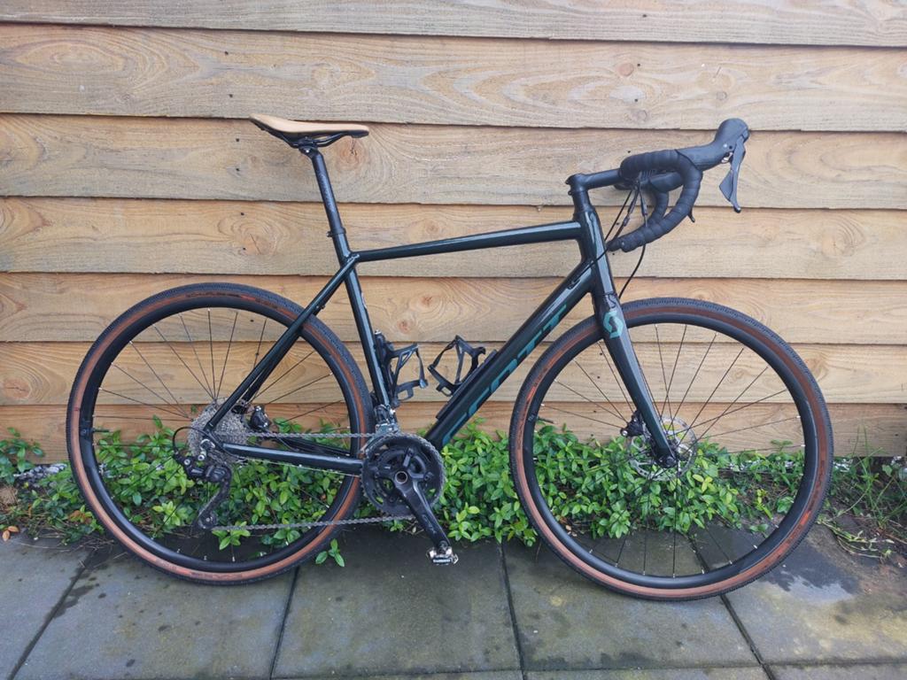 Scott speedster 30 gravelfiets racefiets, Fietsen en Brommers, Fietsen | Racefietsen, Gebruikt, Aluminium, 15 tot 20 versnellingen