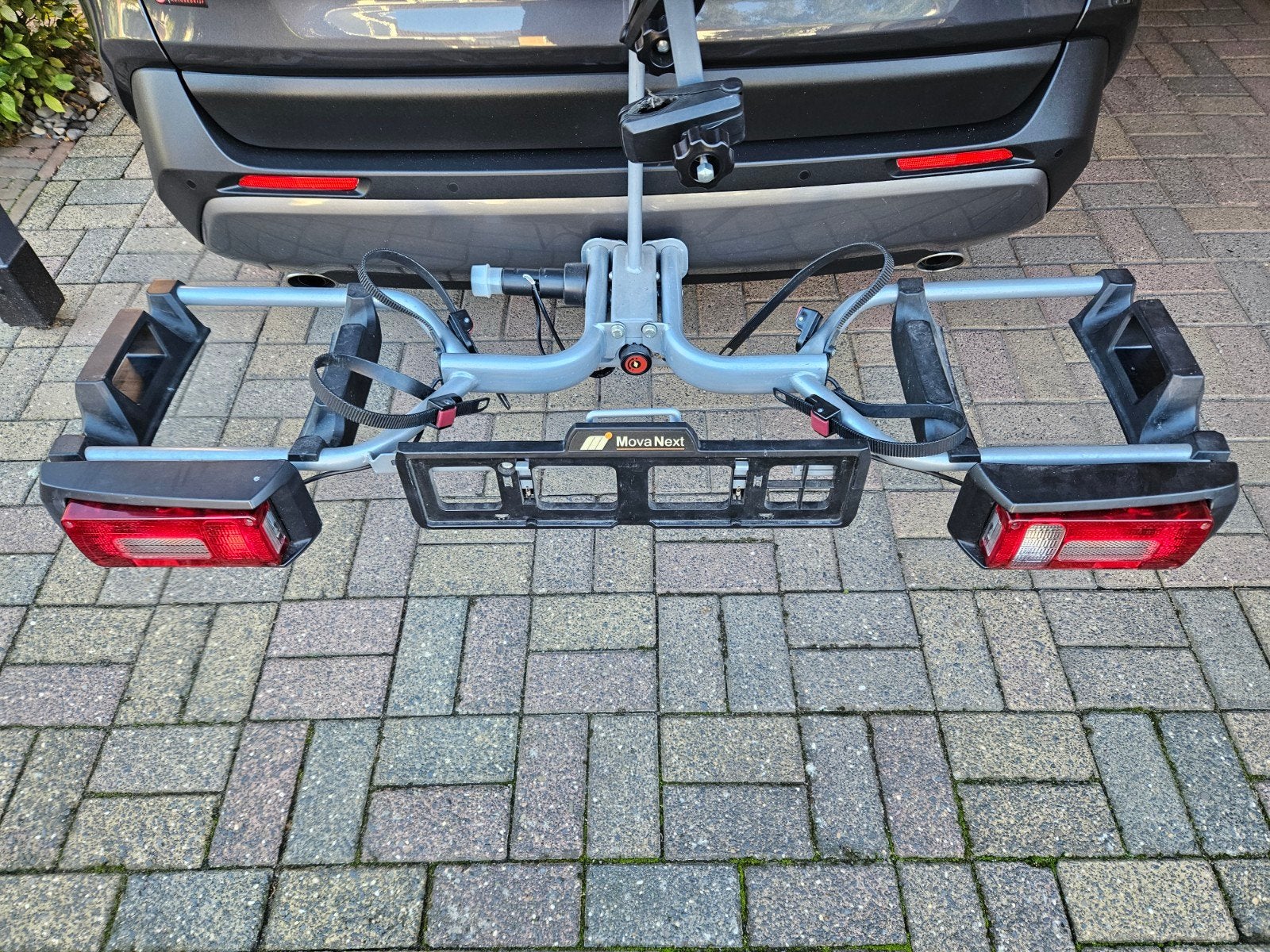 movanext fietsdrager, Ophalen of Verzenden, Zo goed als nieuw, 2 fietsen, Trekhaakdrager