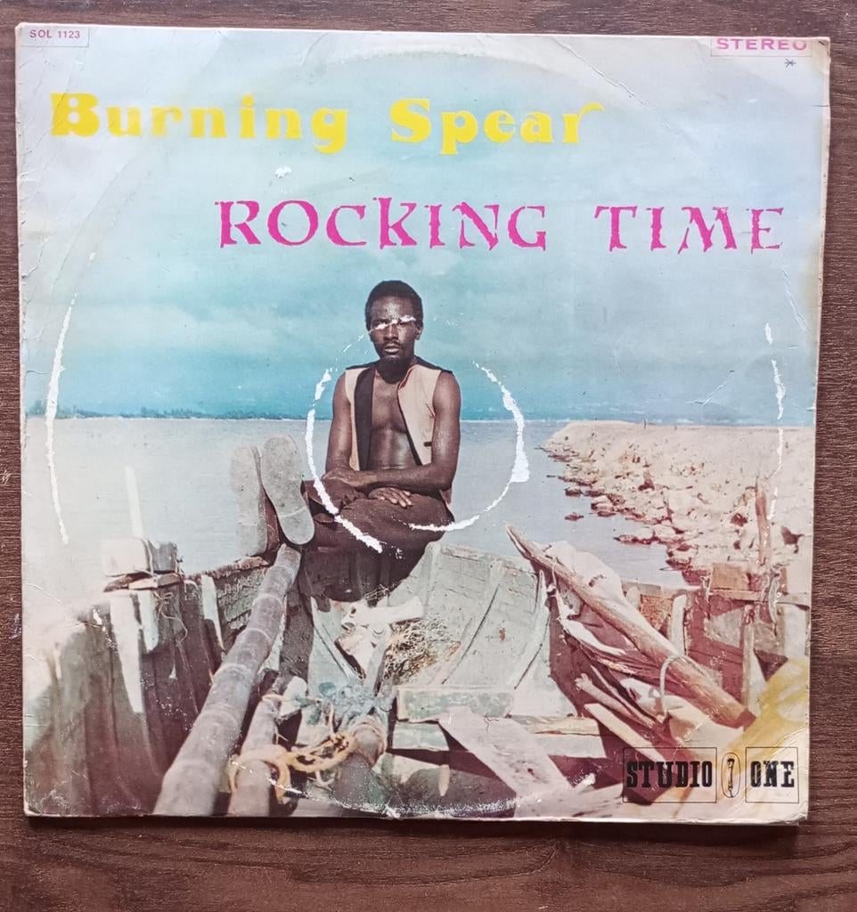Burning Spear - Rocking Time lp, Cd's en Dvd's, Vinyl | Pop, Gebruikt, 12 inch, Verzenden