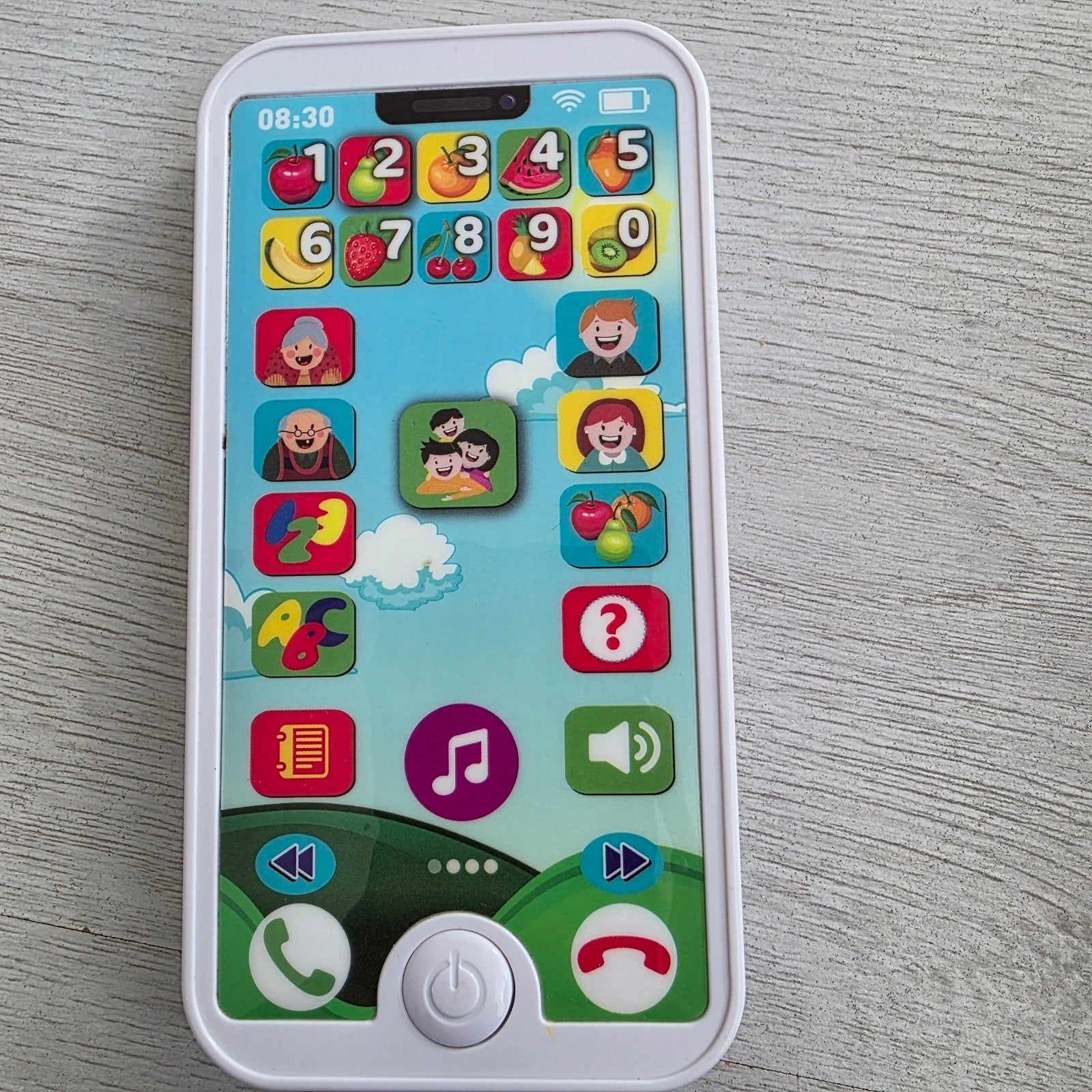 Educatieve speelgoedtelefoon voor kinderen, Ophalen of Verzenden, Zo goed als nieuw, Overige typen, Met geluid