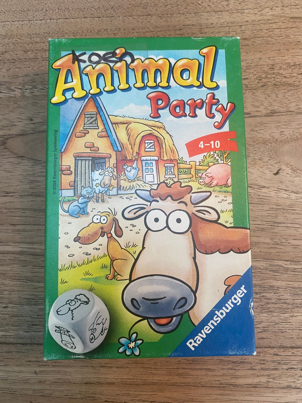 Ravensburger Animal Party dobbelspel, zgan, Ophalen of Verzenden, Zo goed als nieuw