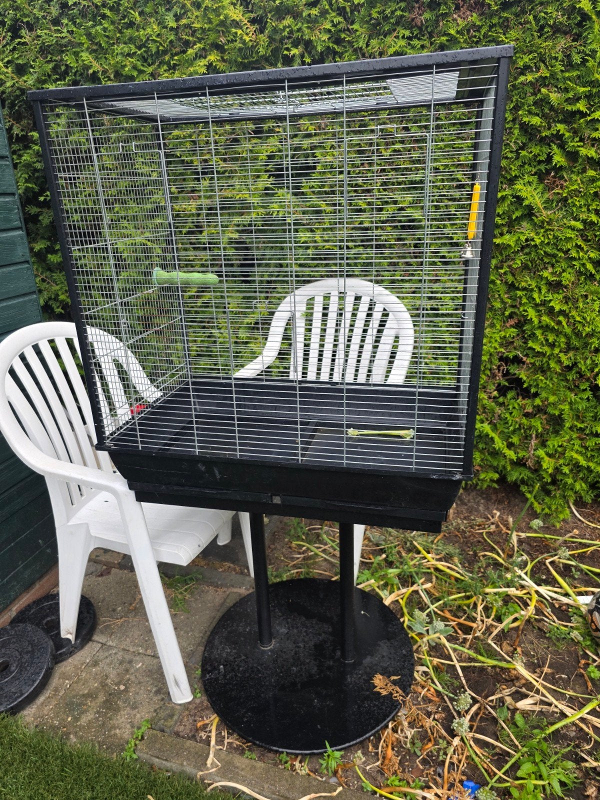 kooi te koop, Ophalen, Zo goed als nieuw, Metaal, Vogelkooi