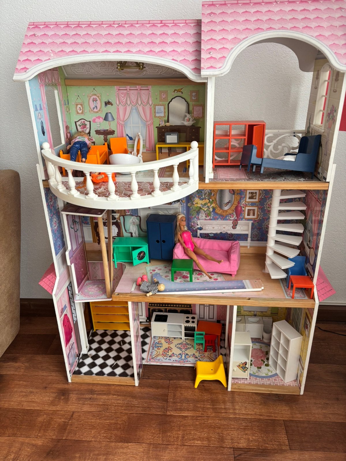 poppenhuis incl spullen