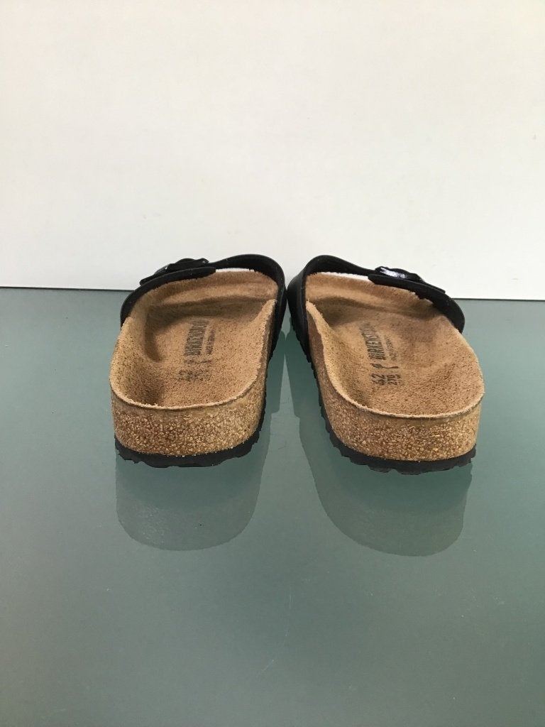Birkenstock 42 | Madrid zwart | Gratis verzenden, Slippers, Verzenden, Zwart, Zo goed als nieuw
