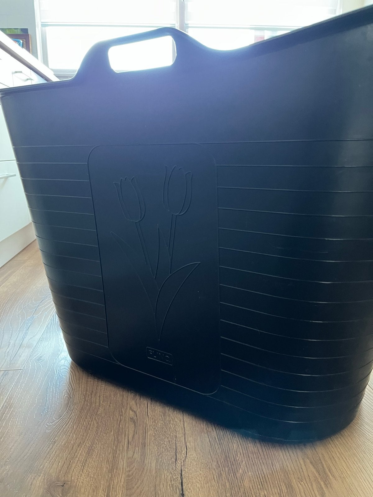 FlinQ Bath Bucket 2.0 Zwart - Nieuwstaat, Ophalen, Zo goed als nieuw, Bad