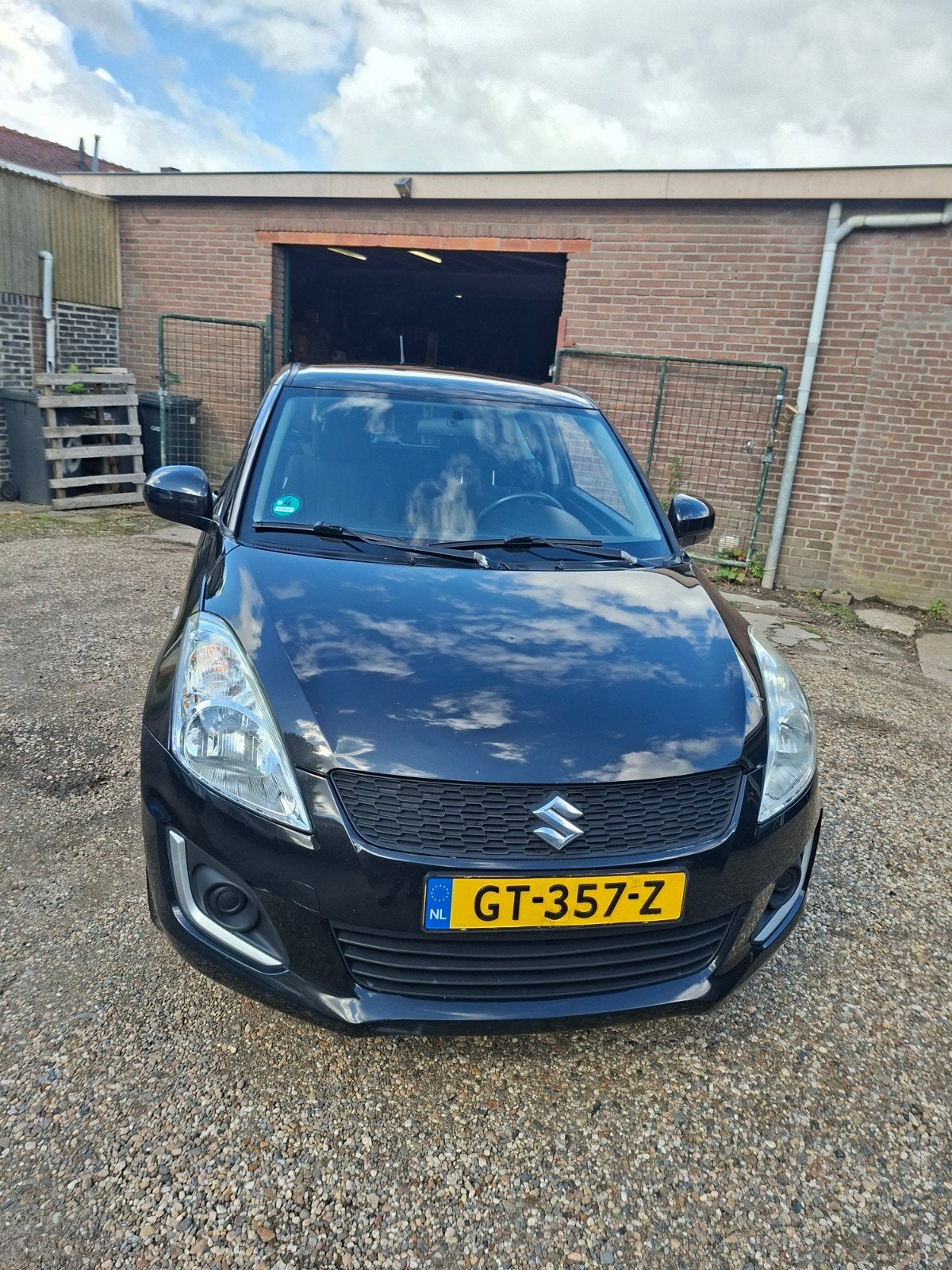 Suzuki Swift 1.2 3D 2015 Zwart, Auto's, Voorwielaandrijving, 4 cilinders, Origineel Nederlands, Particulier