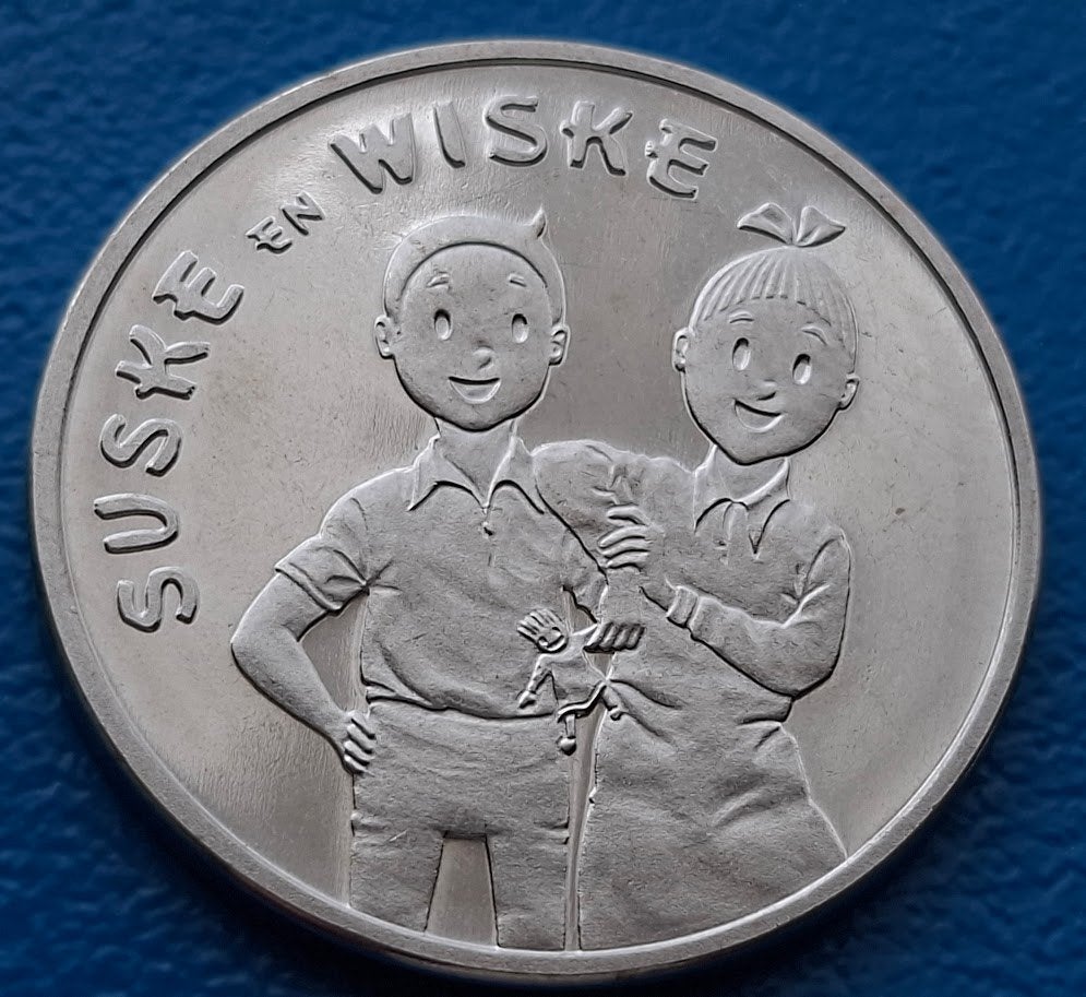 1 ECU   Suske en Wiske - 1997, Postzegels en Munten, Verzenden, Overige materialen, Nederland
