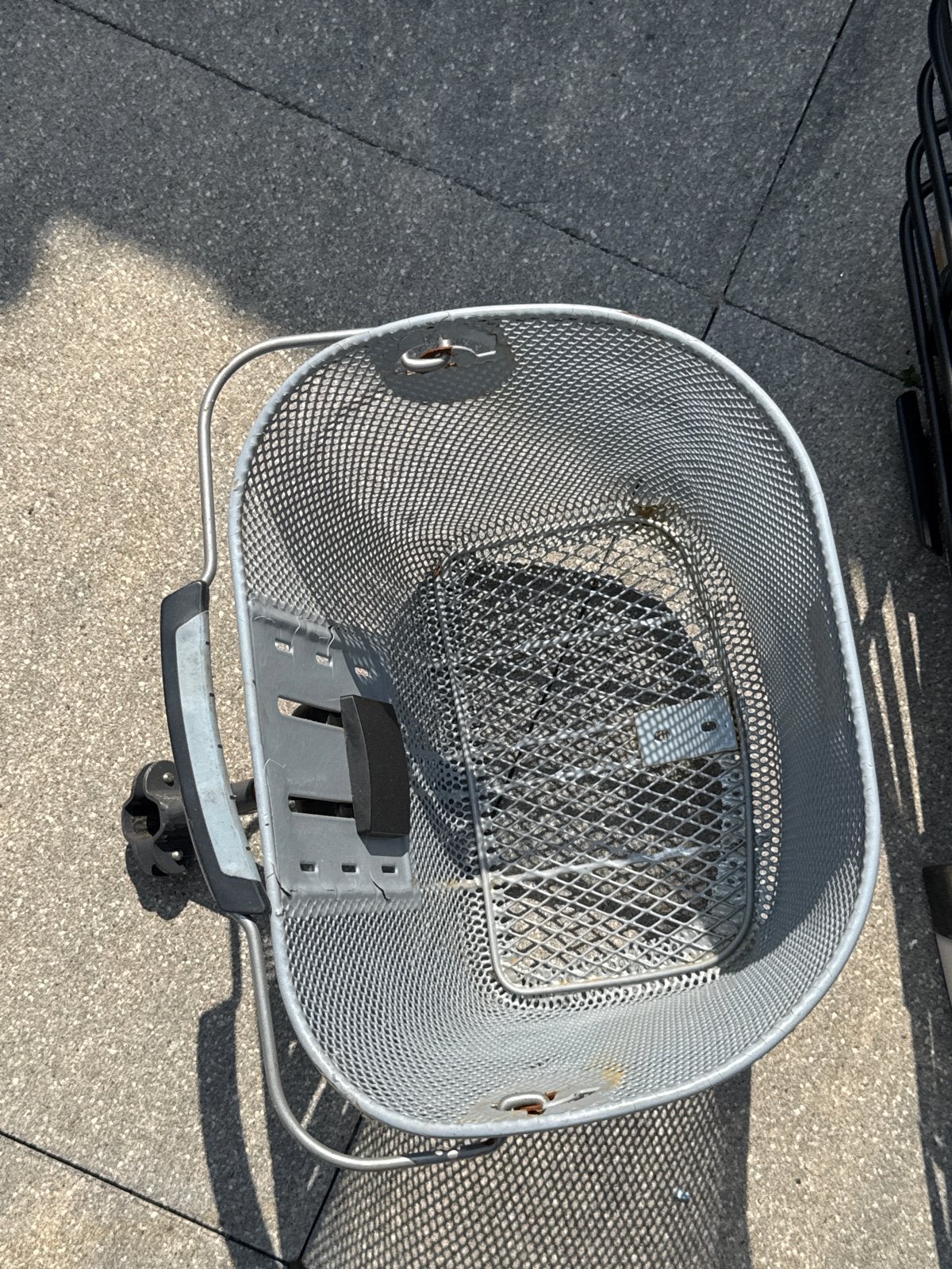 New Looxs fietsmand voorop - Grijs, Ophalen of Verzenden, Gebruikt