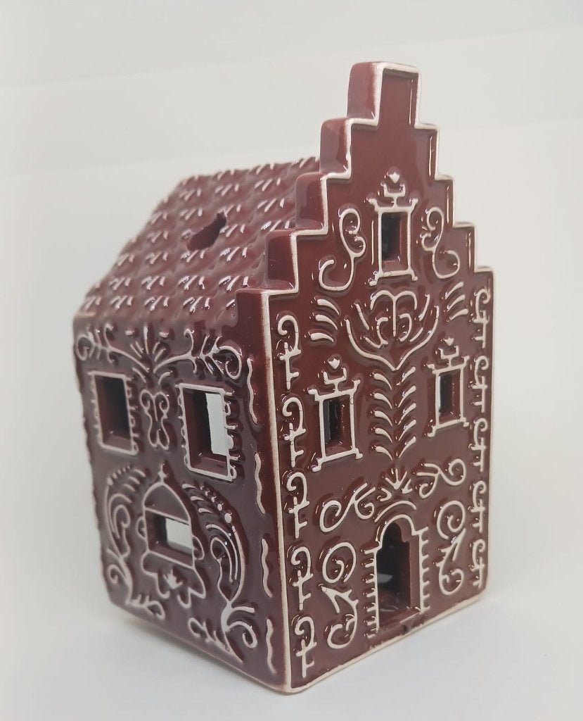 Gingerbread house - Waxinelichthouder, Ophalen of Verzenden, Zo goed als nieuw
