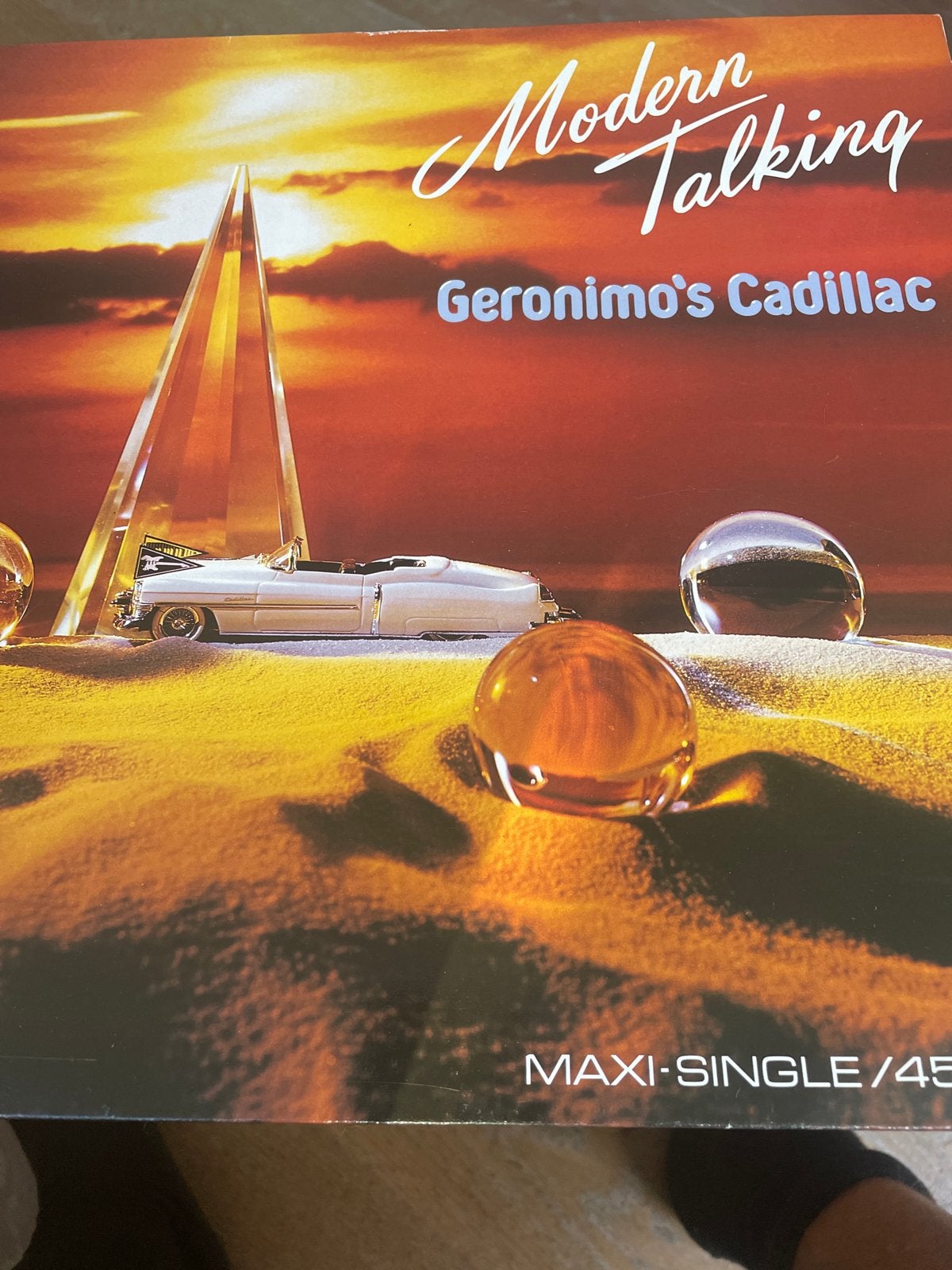 Modern Talking - Geronimo's Cadillac Maxi-Single LP, Cd's en Dvd's, Vinyl | Pop, LP, Pop, Ophalen of Verzenden, Zo goed als nieuw