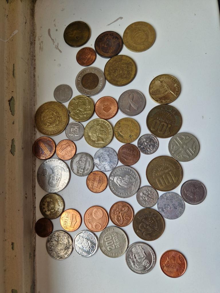 Diverse collectie buitenlandse munten, Postzegels en Munten, Munten en Bankbiljetten | Verzamelingen, Ophalen of Verzenden, Buitenland