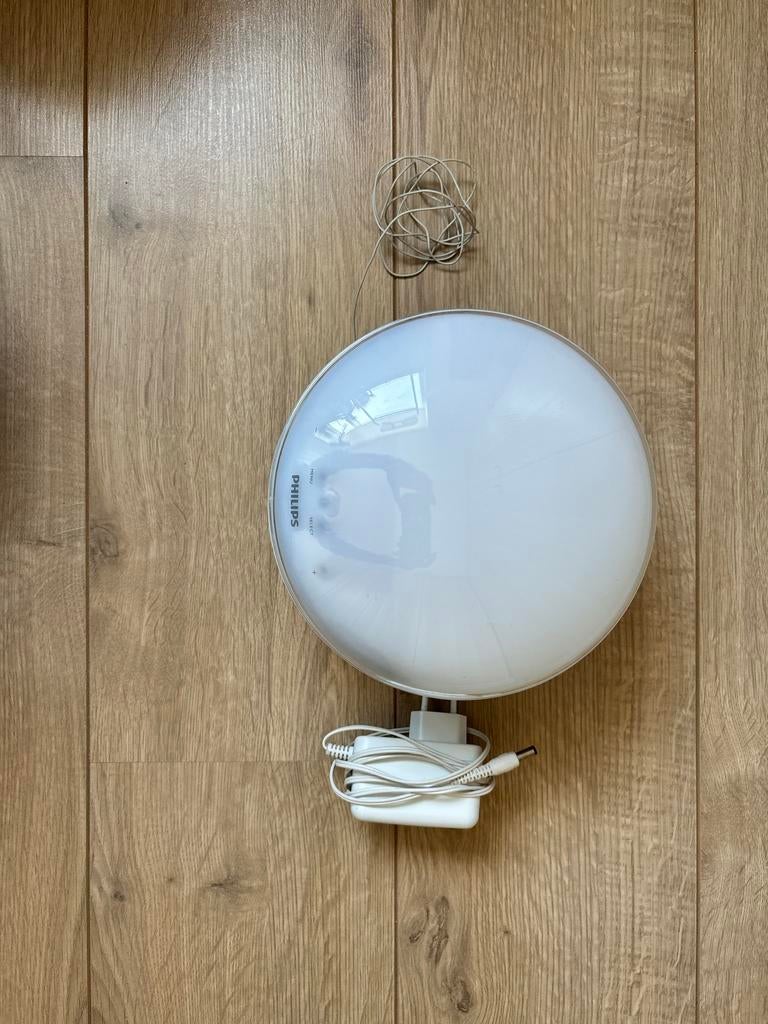 Philips Wake-up Light HF3520 - Wekker met daglichtsimulatie, Ophalen of Verzenden, Zo goed als nieuw, Overige typen
