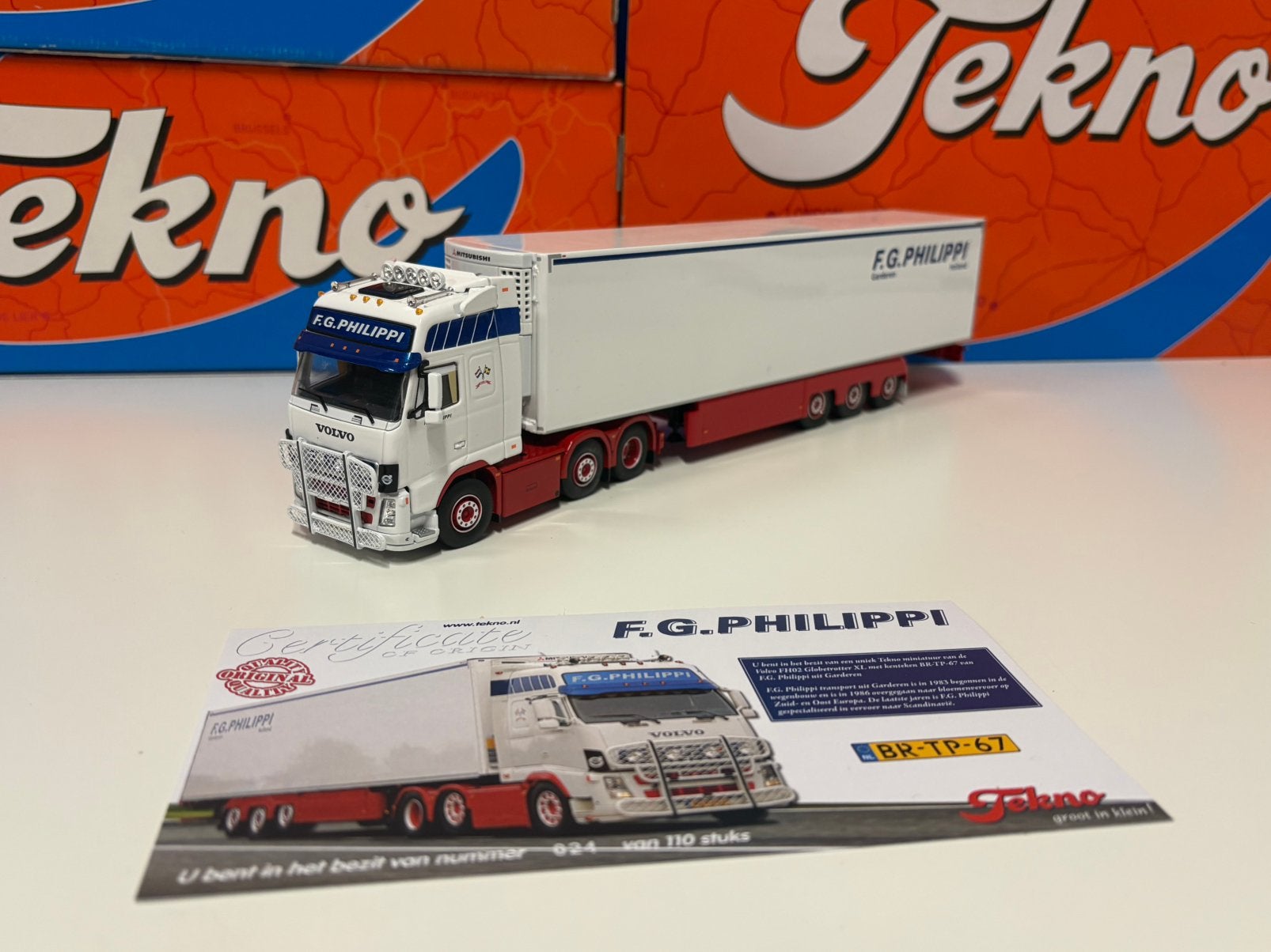Tekno Philippi, Ophalen of Verzenden, Zo goed als nieuw, Bus of Vrachtwagen, Tekno