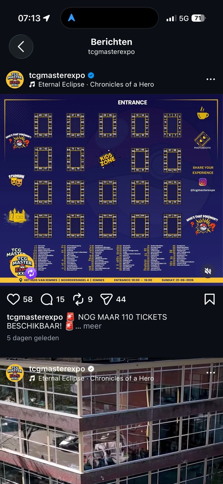 Tcg Master Expo huize eemnes kaartjes GEZOCHT!, Ophalen of Verzenden, Nieuw