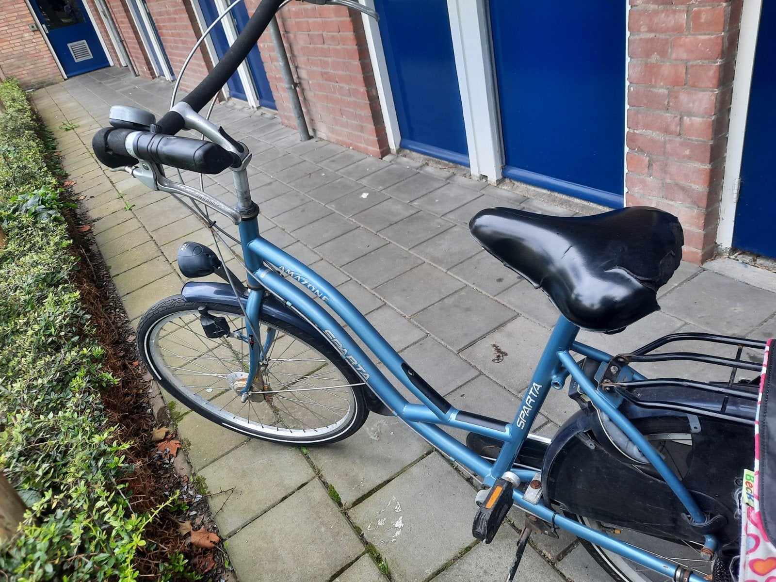Sparta Amazone Damesfiets - Blauw, Ophalen, Terugtraprem, Sparta, 50 tot 53 cm