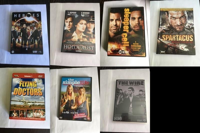 series dvd diverse (7 stuks) OOK PER STUK, Cd's en Dvd's, Alle leeftijden, Ophalen of Verzenden, Zo goed als nieuw