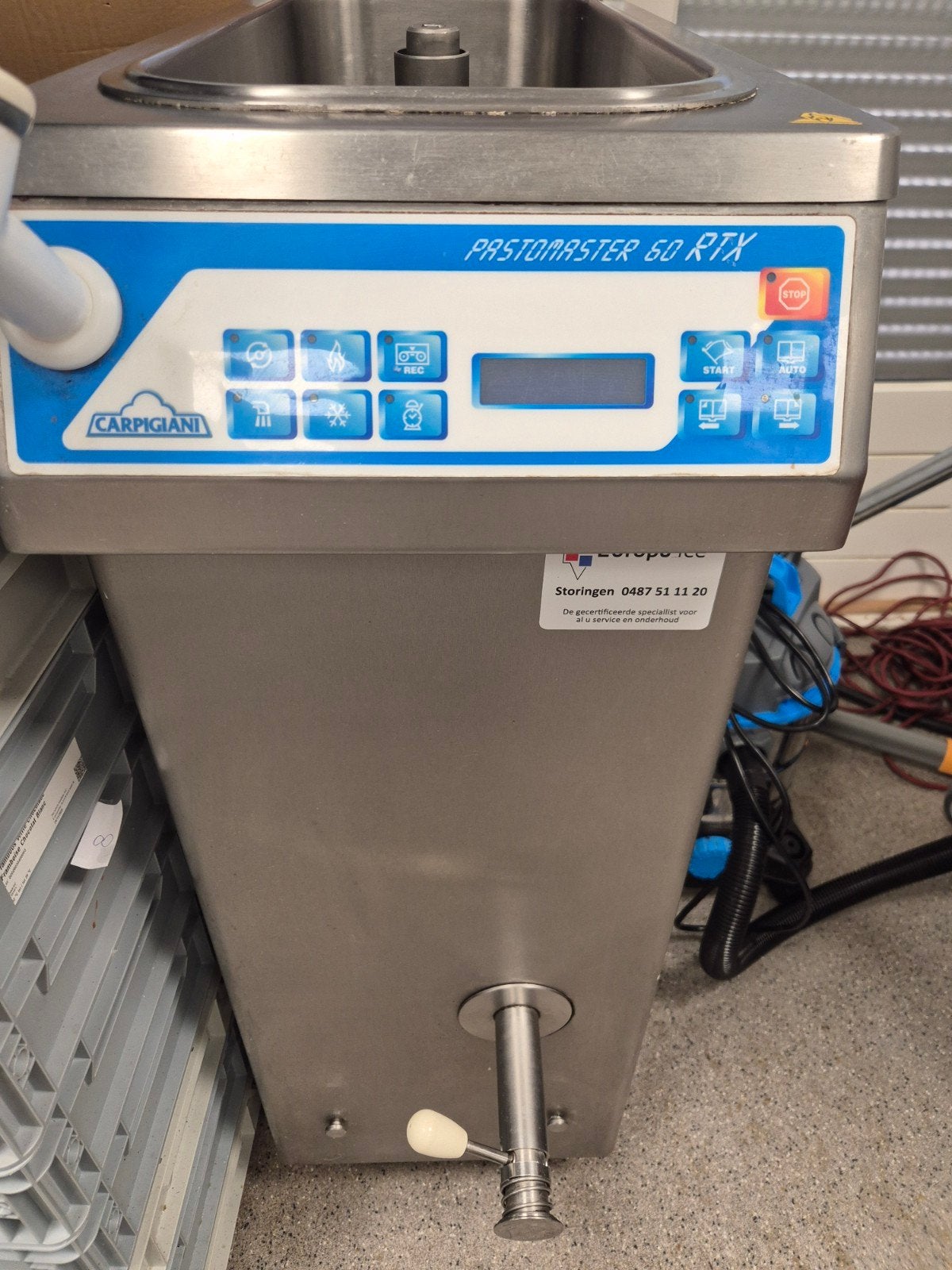 Carpigiani Pastomaster 60 RTX - Professionele Pasteur, Ophalen, Gebruikt, Bakkerij en Slagerij