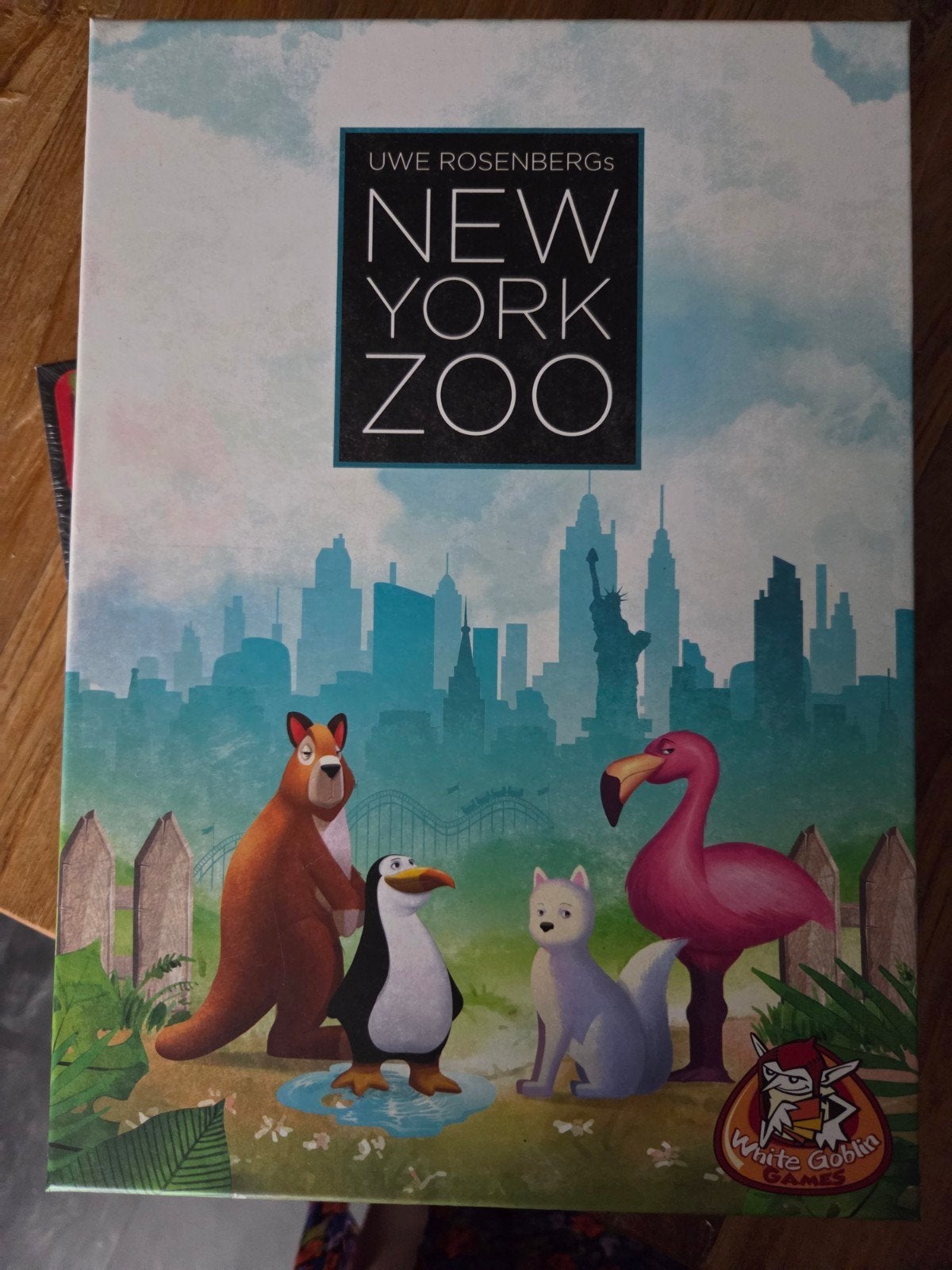 Uwe Rosenberg's New York Zoo Bordspel, Hobby en Vrije tijd, Gezelschapsspellen | Bordspellen, Vijf spelers of meer, Ophalen of Verzenden