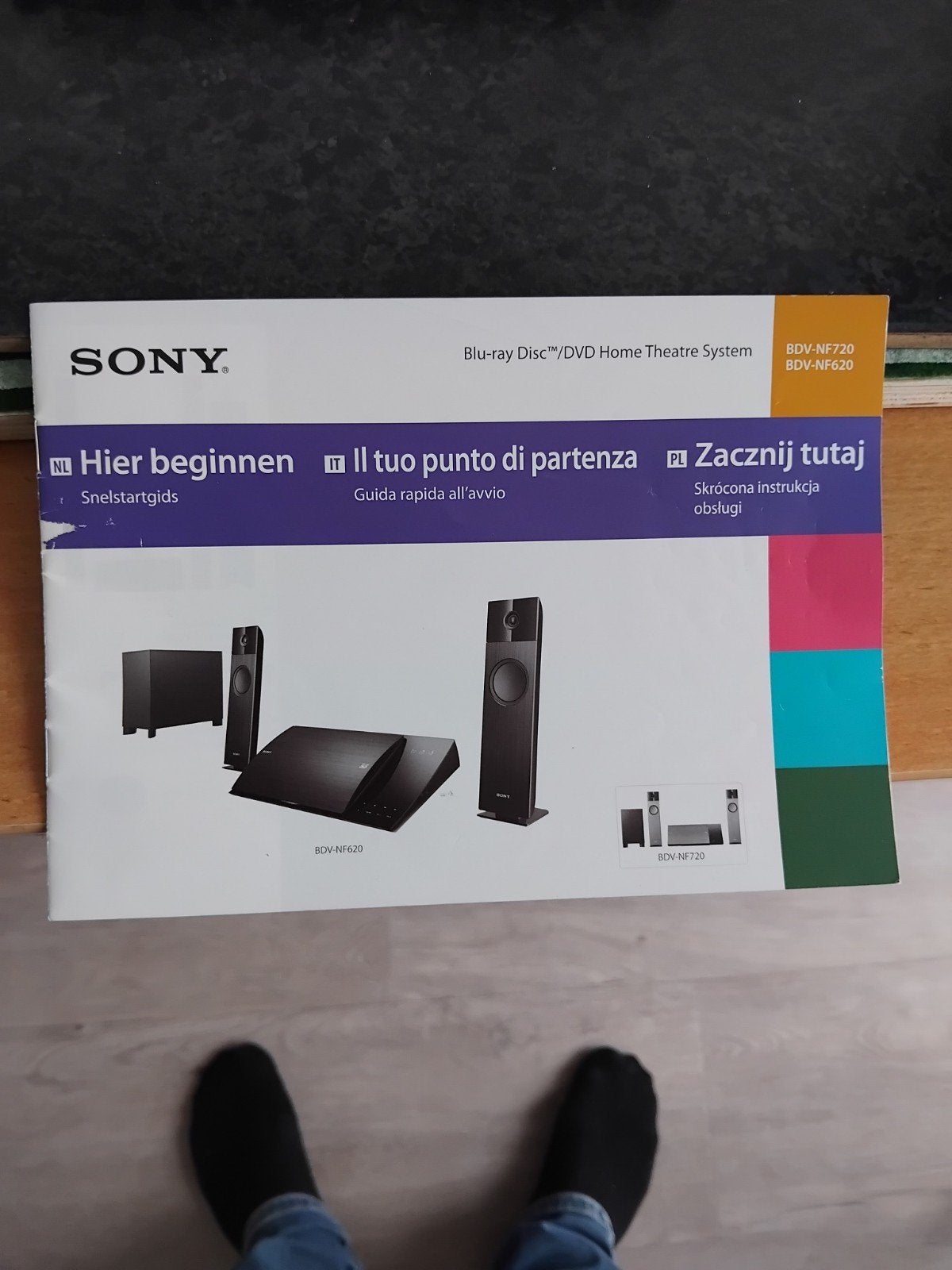 Sony BDV-NF720 Blu-ray Disc/DVD Home Theatre System, 2.1-systeem, Blu-ray-speler, Ophalen of Verzenden, Zo goed als nieuw